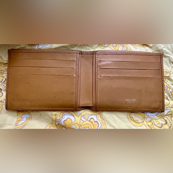 Luxury Celine Paris Macadam Wallet Billfold Cardholder Made in Italy - Picture 10 of 12